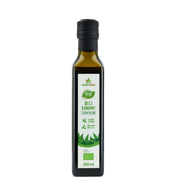 Olej konopny z nasion BIO -  250 ml
