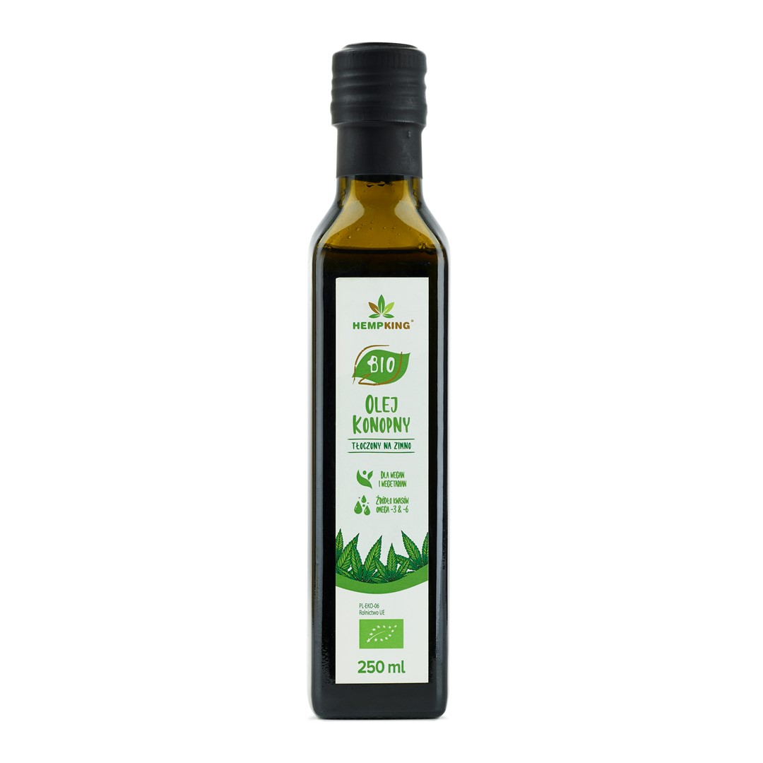 Olej konopny z nasion BIO -  250 ml