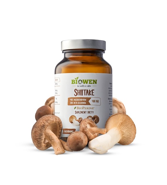 Shiitake - 400mg - 90 kapsułek