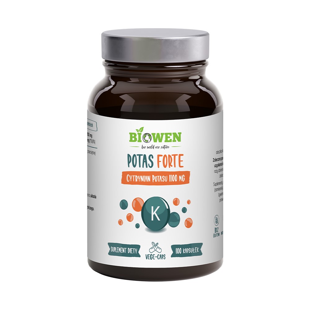 Potas Forte - 1100mg - 100 kapsułek